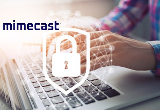 hands typing on a computer with a lock image superimposed